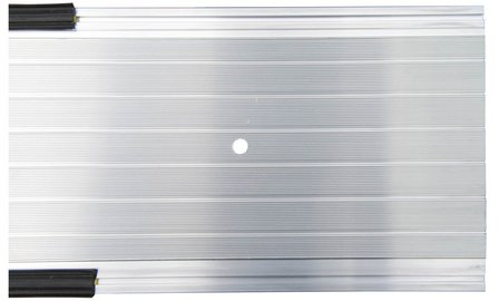Drempelprofiel aluminium 8mm hoog